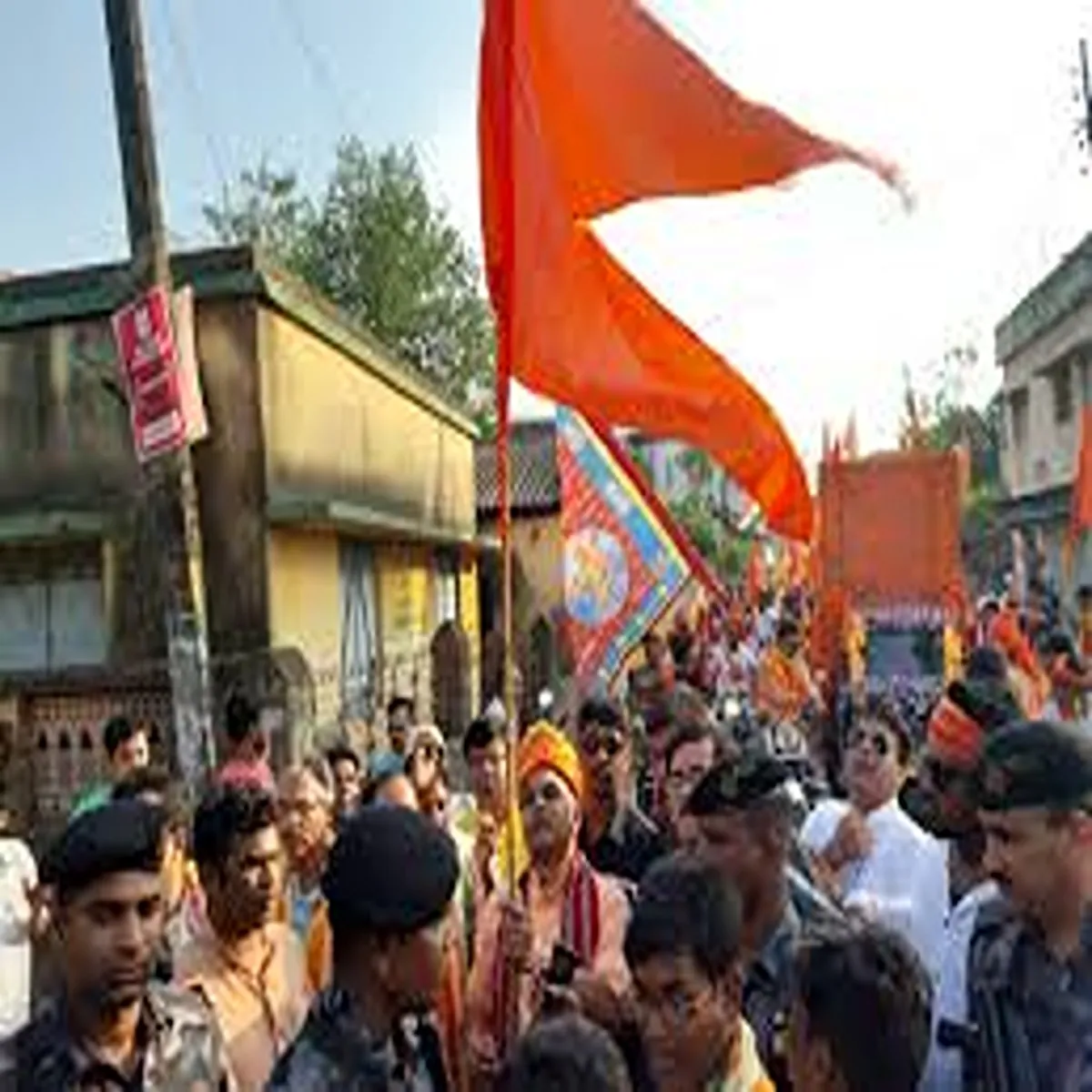 Elections adhikari leads ram navami rally
