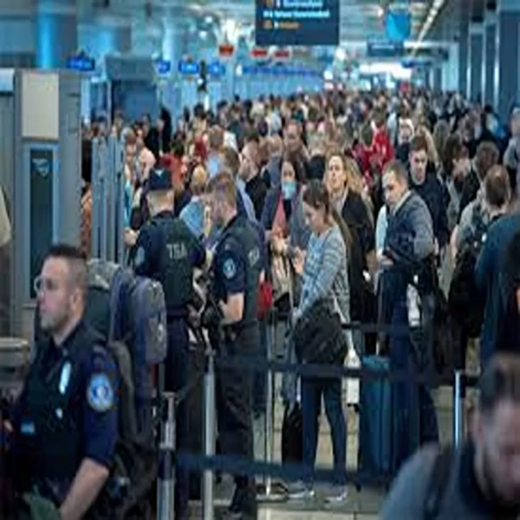 Airport delays us security crisis