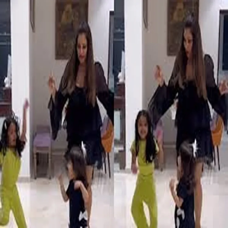 Bipasha basu daughter dance moment
