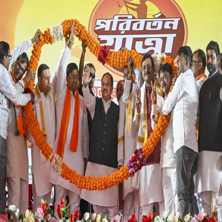 Bjp reviews candidates west bengal polls