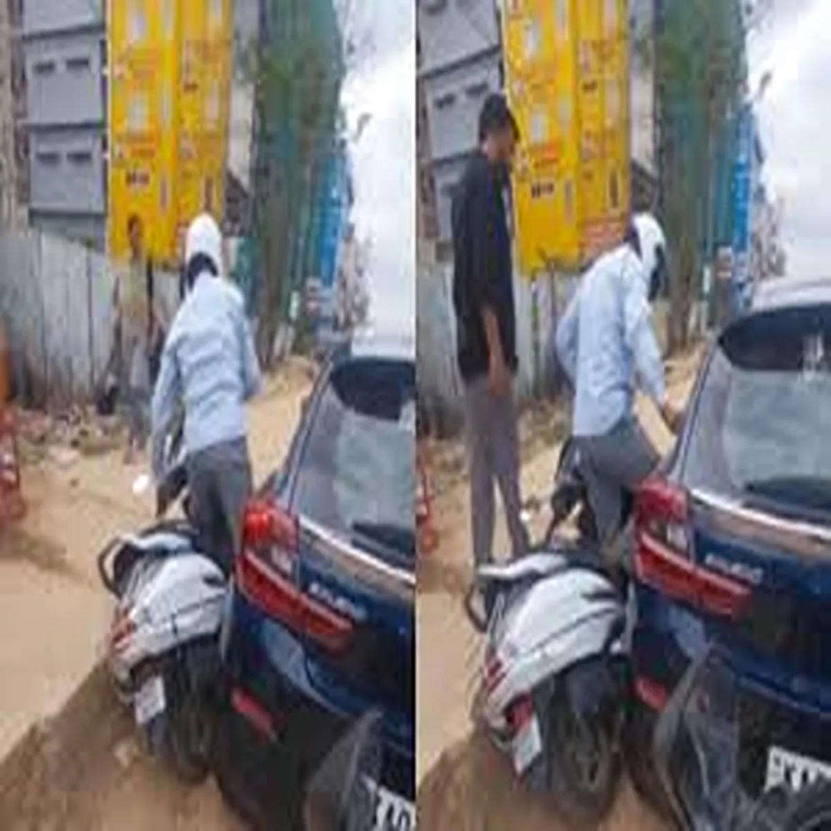 Roadsafety calm car owner response after