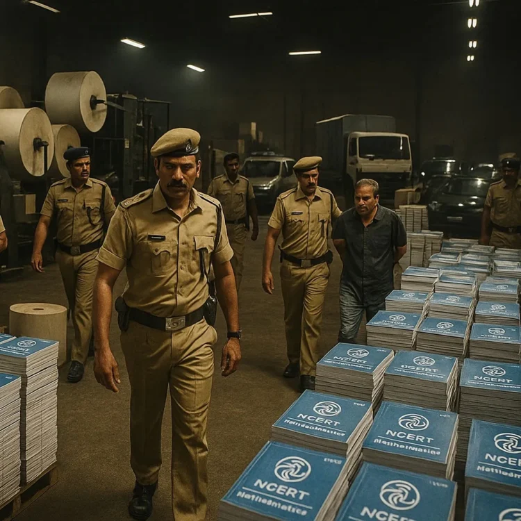 Delhi fake ncert books seizure