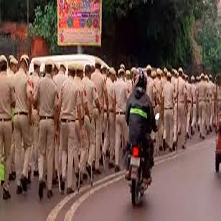 Delhi festival security police measures