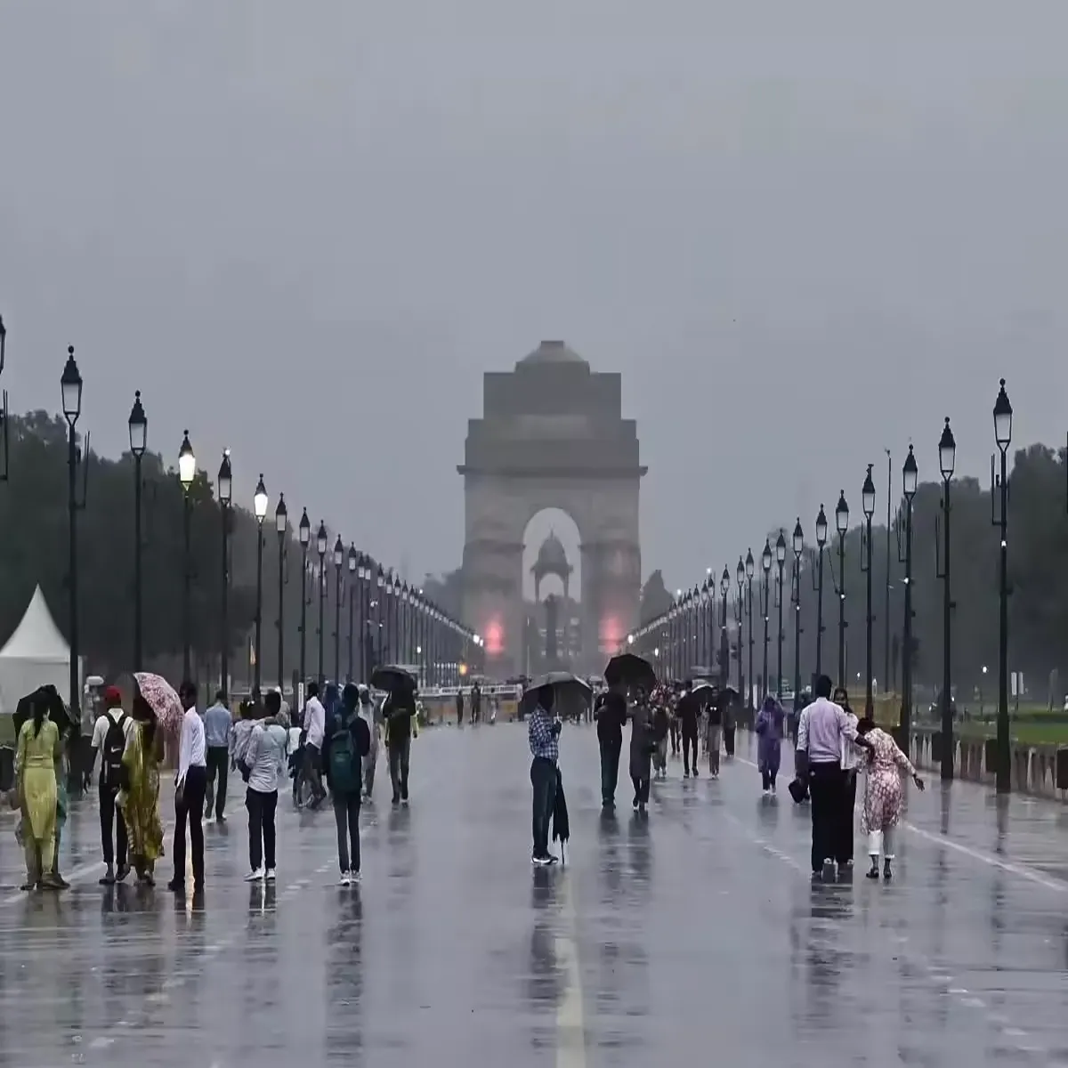 Weather delhi records higher than normal