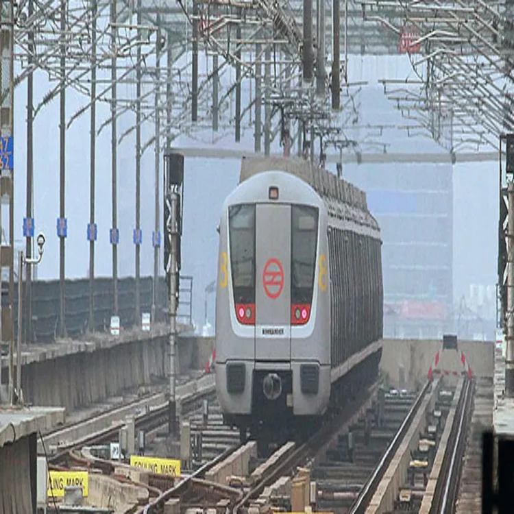 Delhi metro yellow line disruption 2