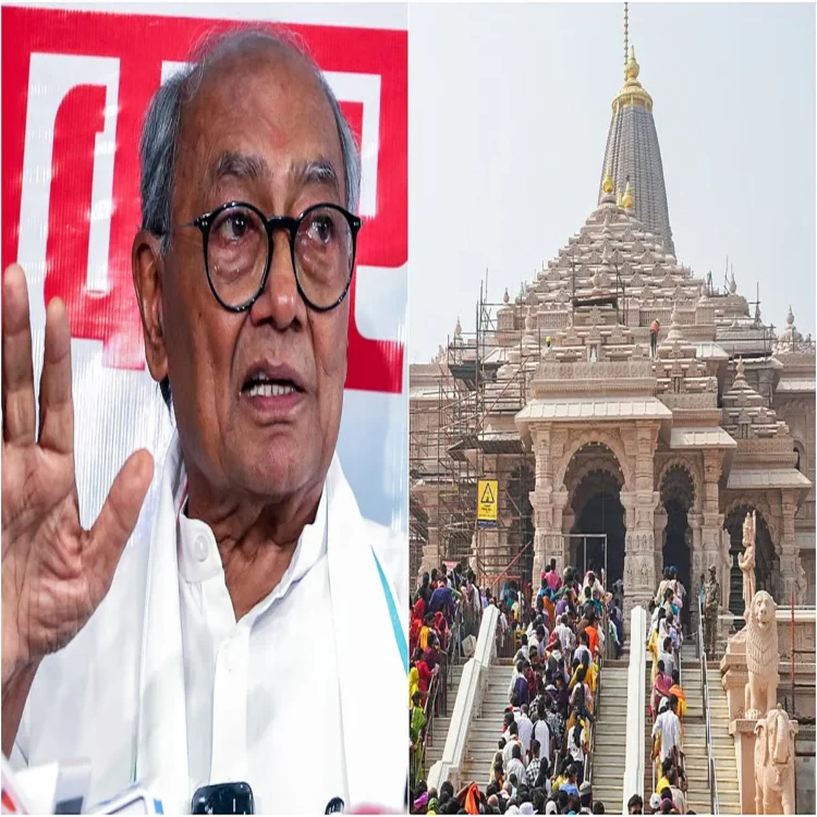 Digvijaya singh ayodhya visit debate