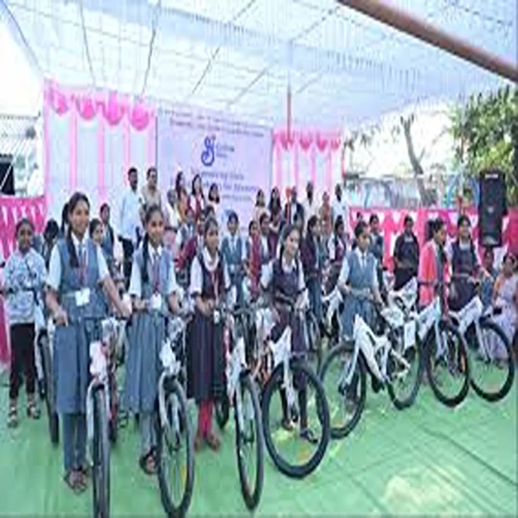 Education bicycle initiative addanki