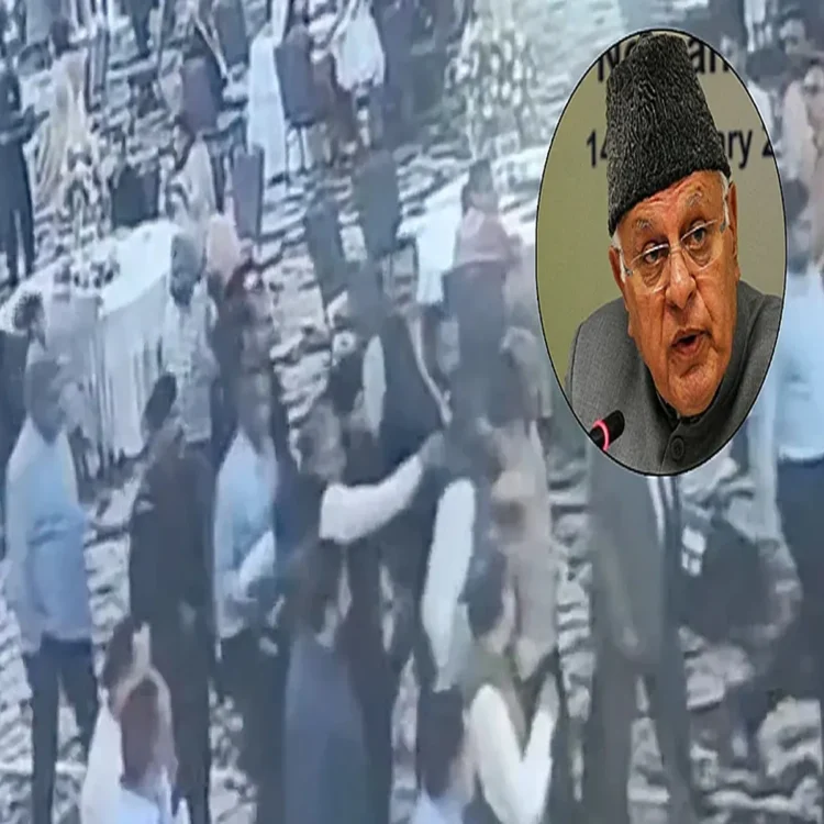 Farooq abdullah jammu security incident