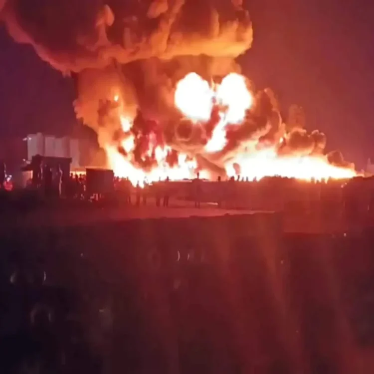 Fire erupts chief secretary amaravathi
