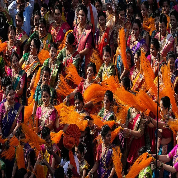 Gudi padwa nagpur celebration