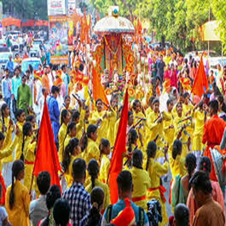 Gudipadwa nagpur new year procession