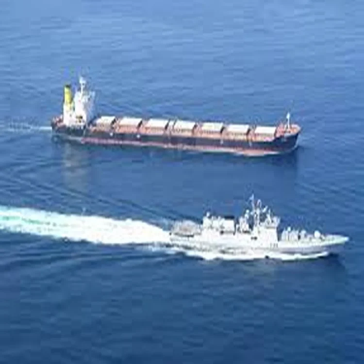 India maritime tensions shipping routes
