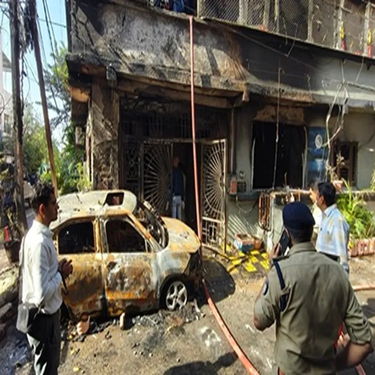 Indore house fire seven dead