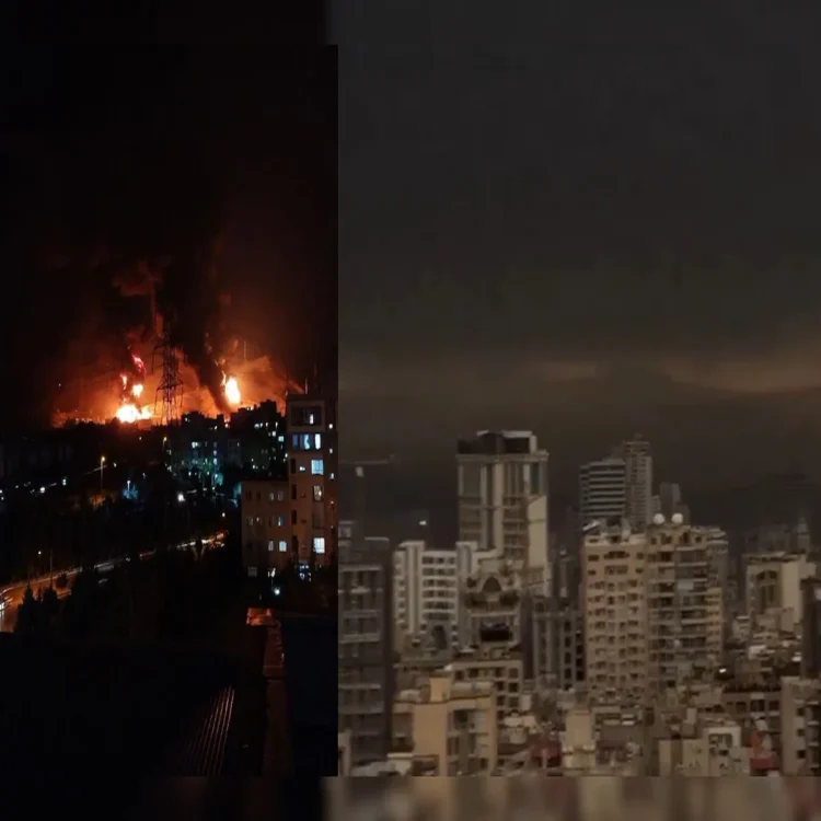 Iran airstrike toxic cloud