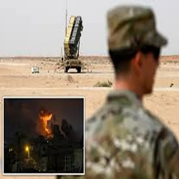 Iran missile strike us base saudi arabia