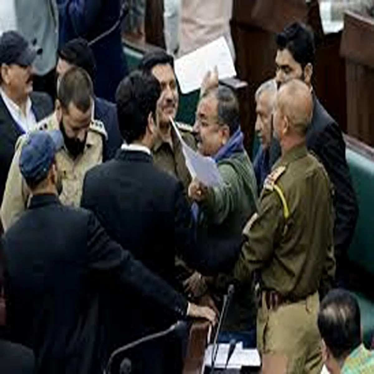 Security jammu kashmir government disengages three