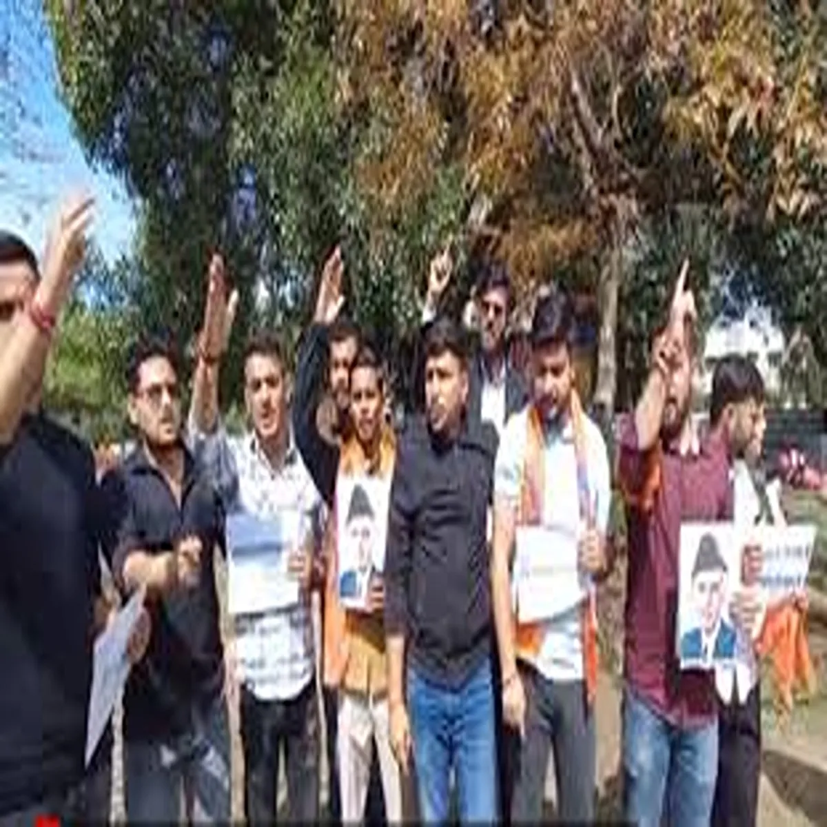 Education jammu university faces protests over
