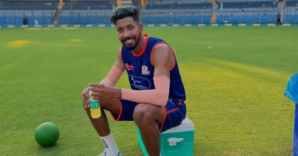 Cricket kkr turn saurabh dubey after