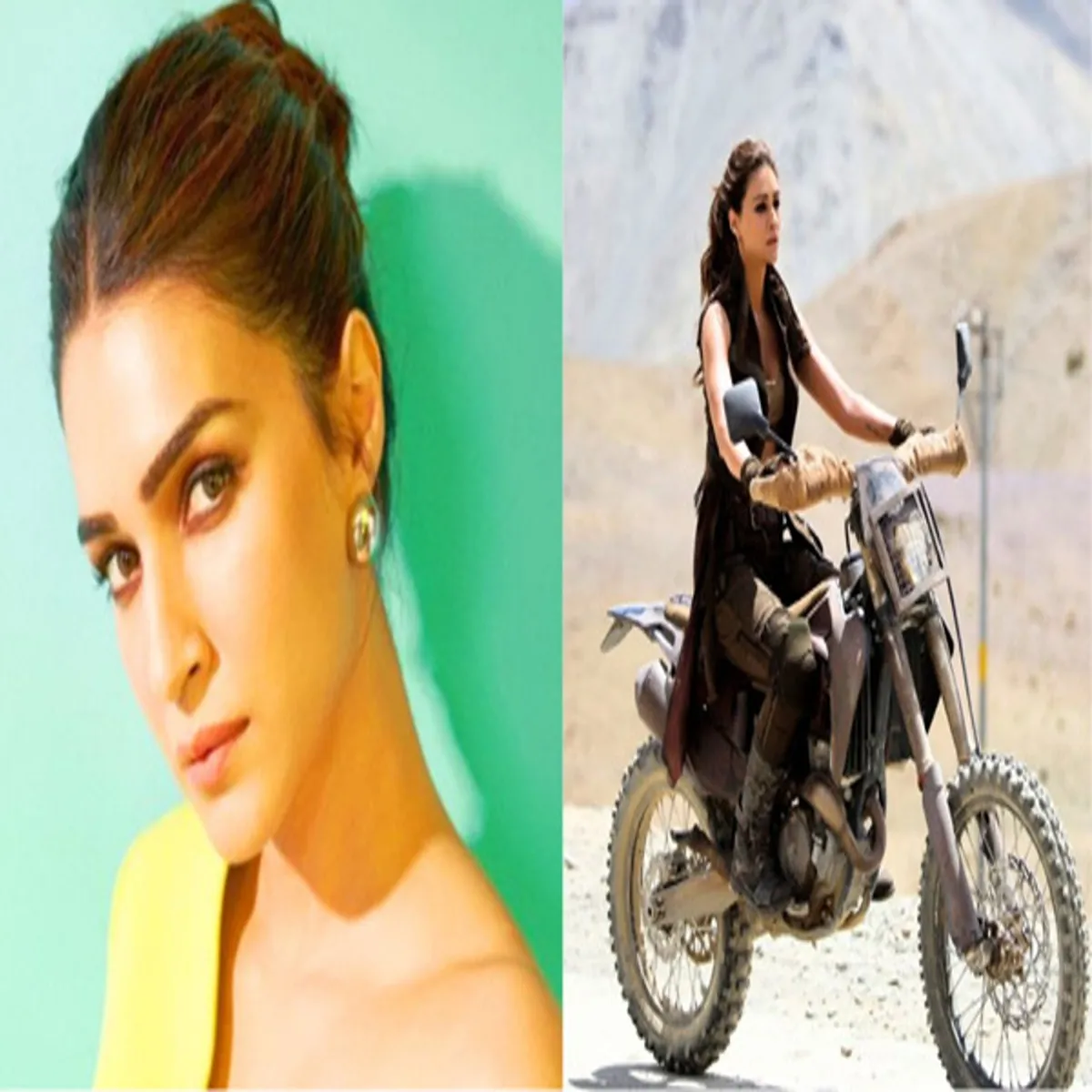Kritisanon actress opts scooter ride beat