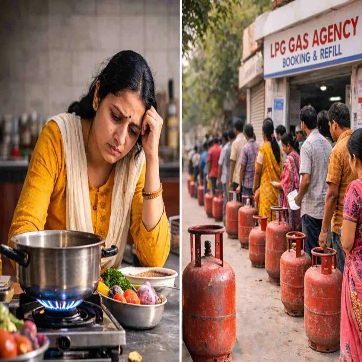 Lpg government raises concern over cooking