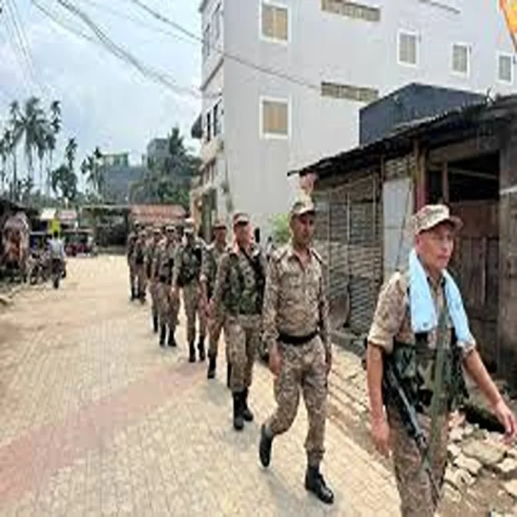 Madhya pradesh forces deployed polls