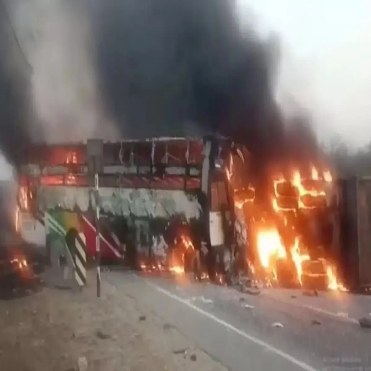 Accident ministers visit markapuram bus crash