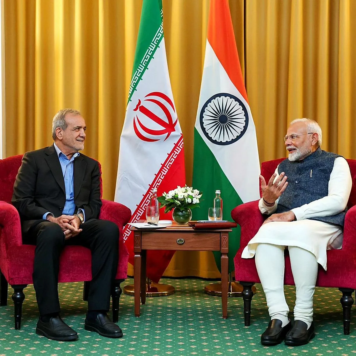 Diplomacy modi holds call iranian president