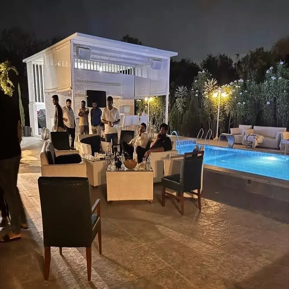 Investigation sit formed probe moinabad farmhouse