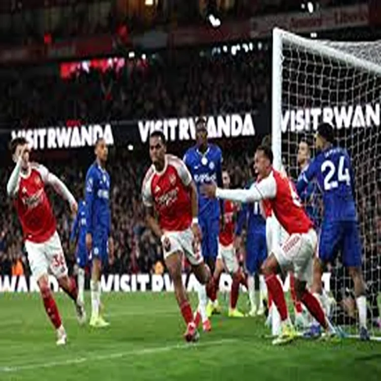 Premierleague arsenal beat chelsea