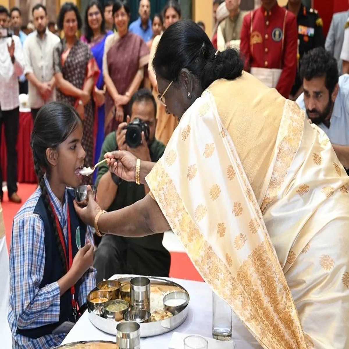 Education president murmu highlights school nutrition