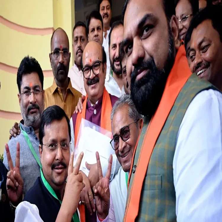 Rajya sabha election vote row