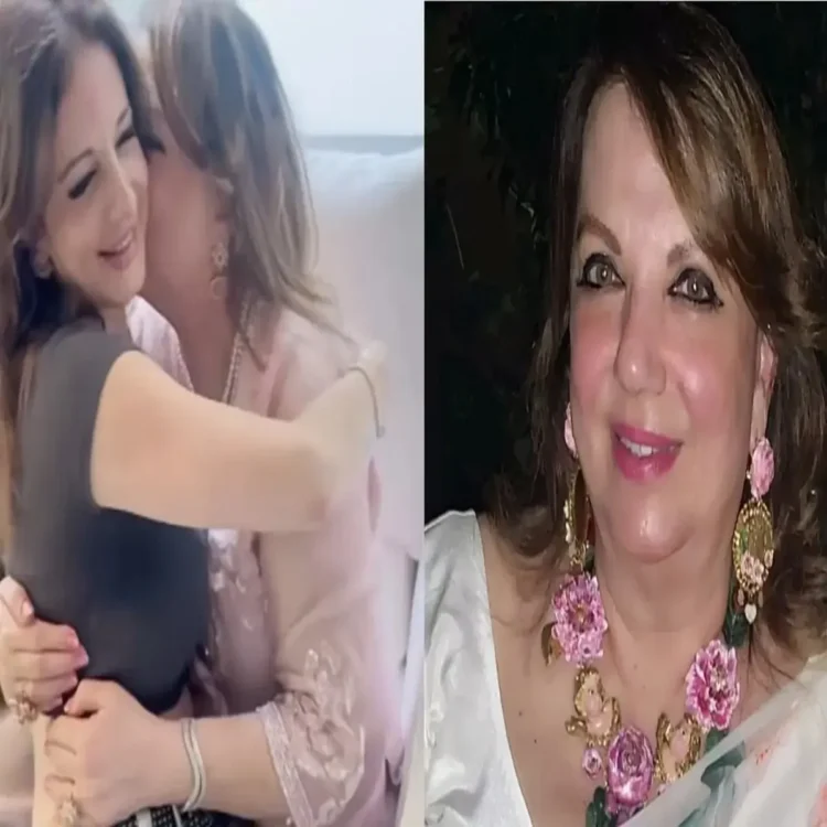 Sussanne khan tribute mother zarine