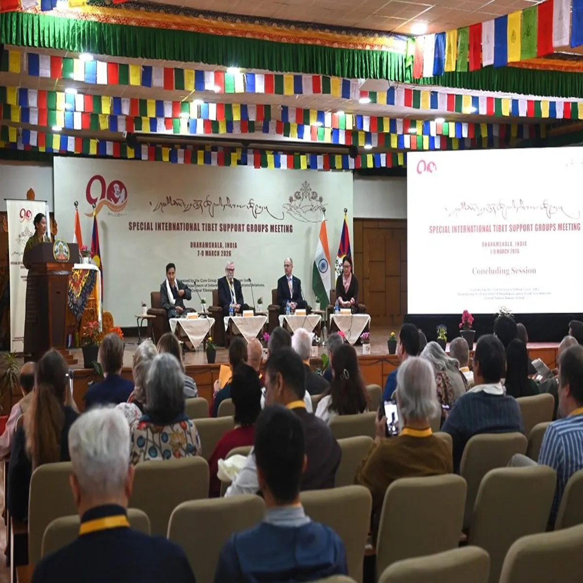 Tibet global support groups meet dharamshala