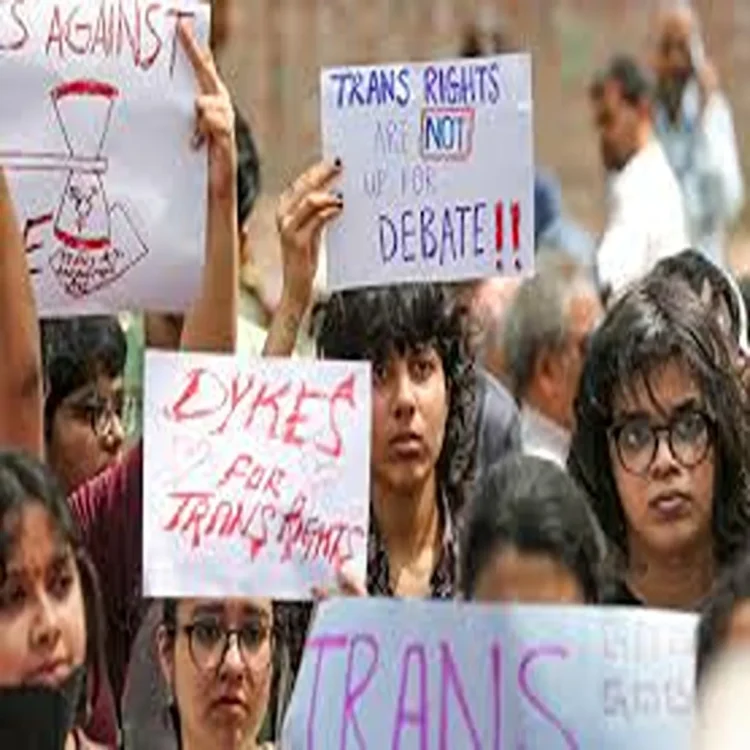 Transgender rights delhi protest bill