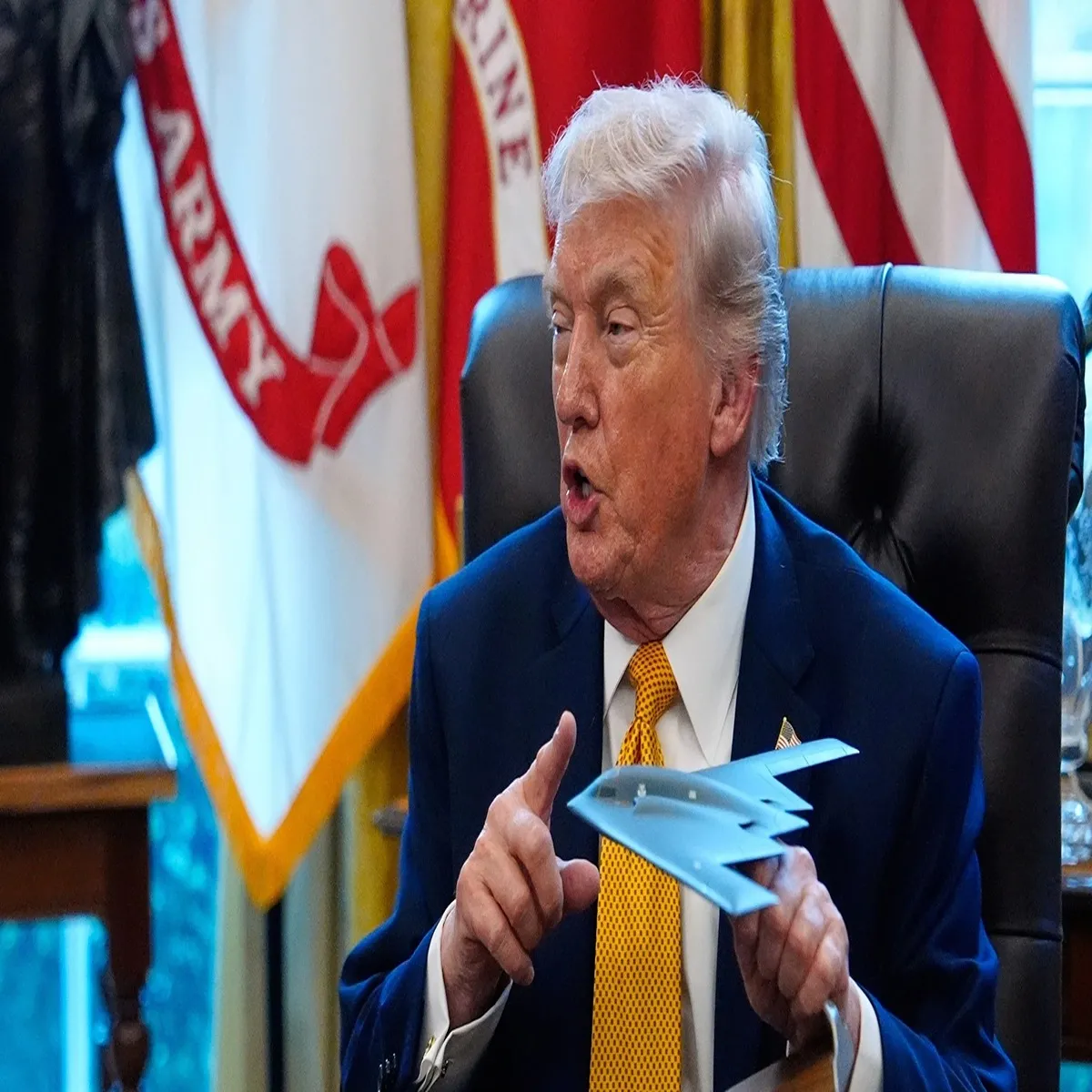 Geopolitics trump presses allies share strait