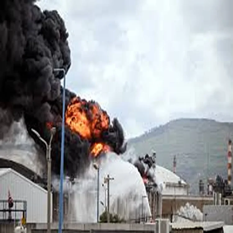 Trump explosion video us iran tensions