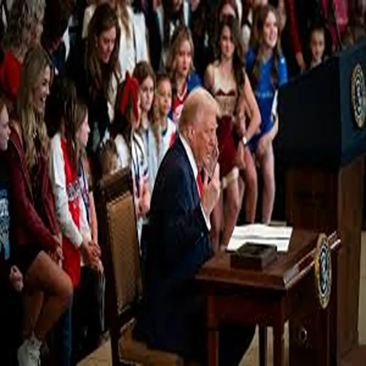 Trump womens sports olympics 2028