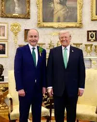 Diplomacy ireland reaffirm historic ties white