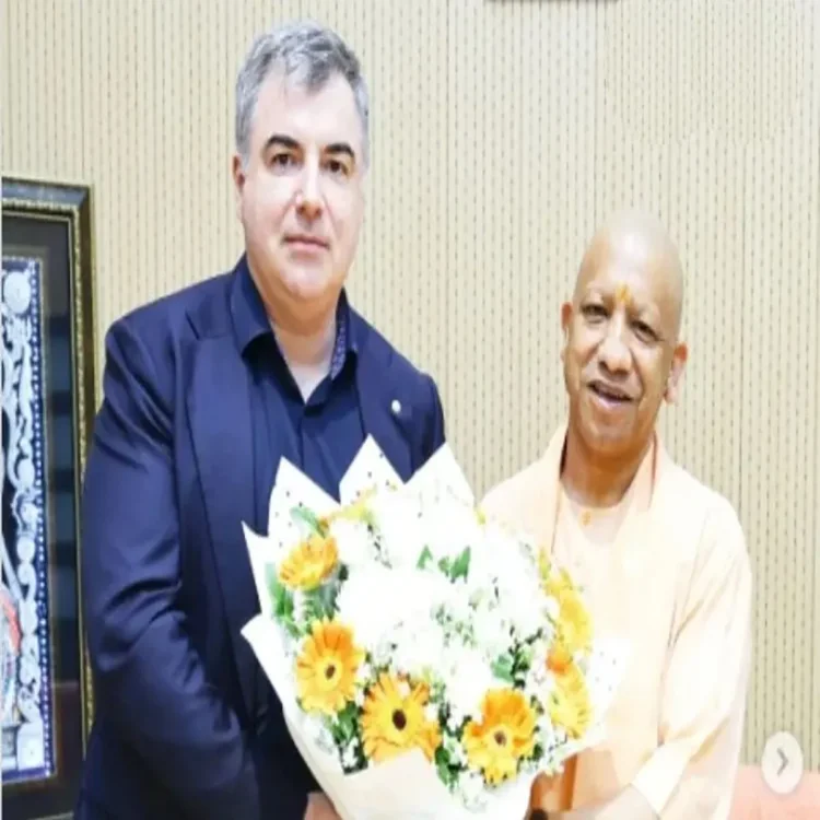 Yogi adityanath novoselov meeting graphene research