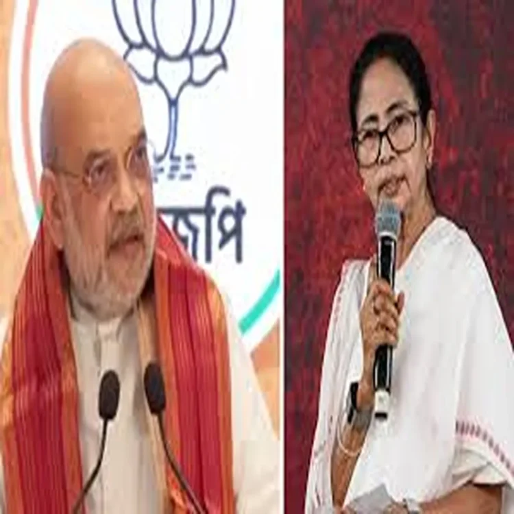 Amit shah targets bengal government