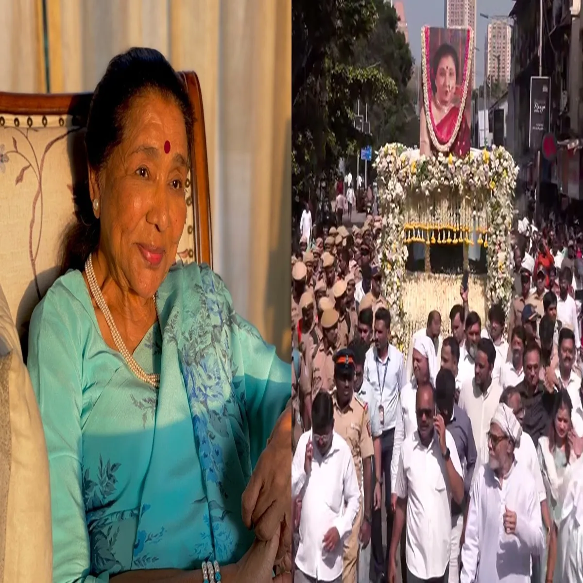 Tribute nation remembers asha bhosle legacy