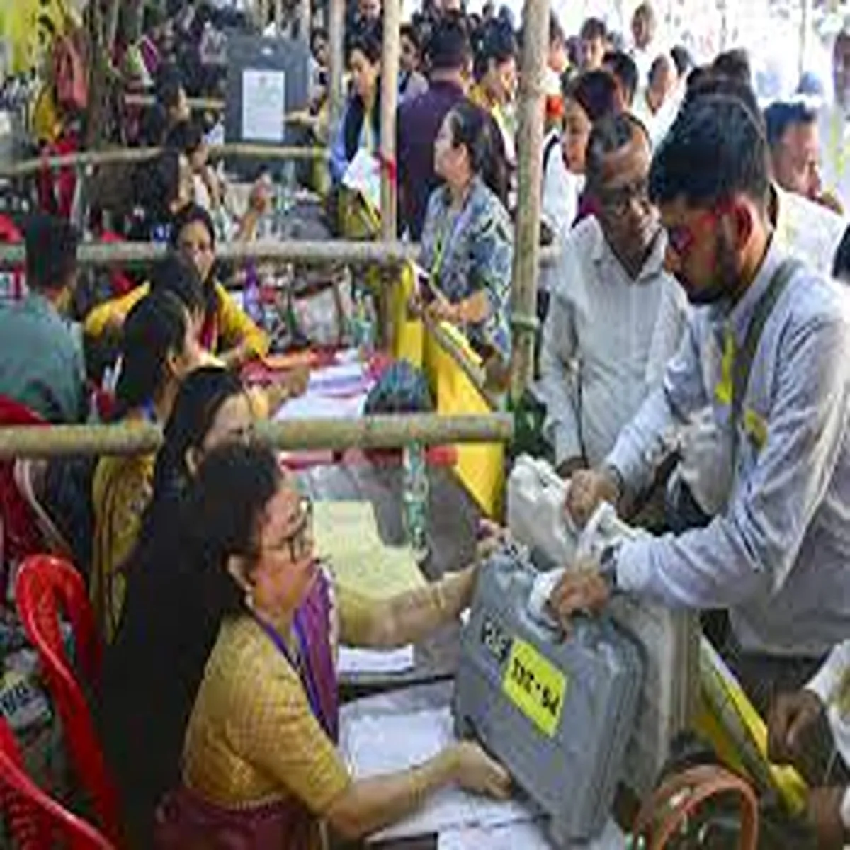 Elections assam assembly polls witness high