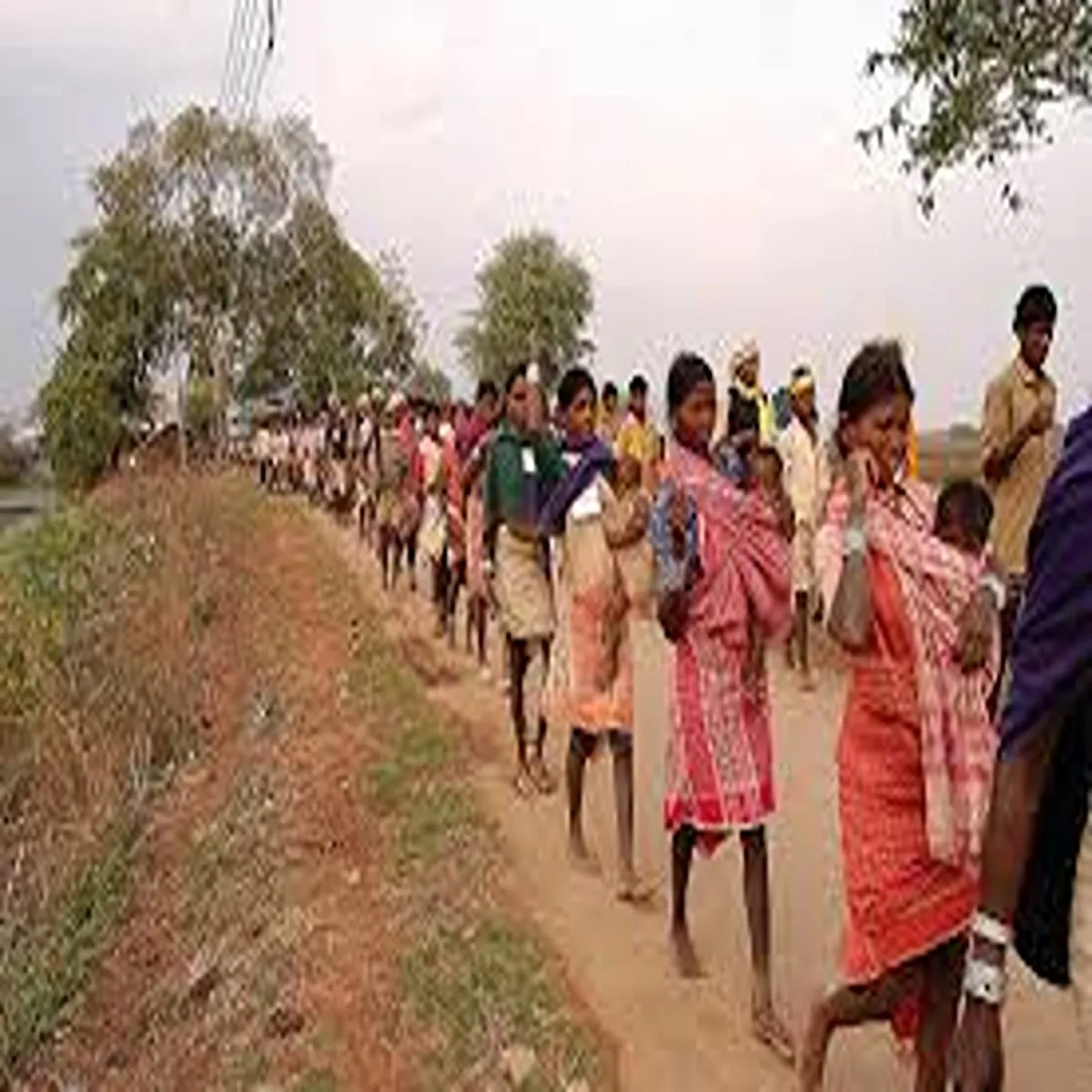 Migration chhattisgarh begins rehabilitation drive displaced
