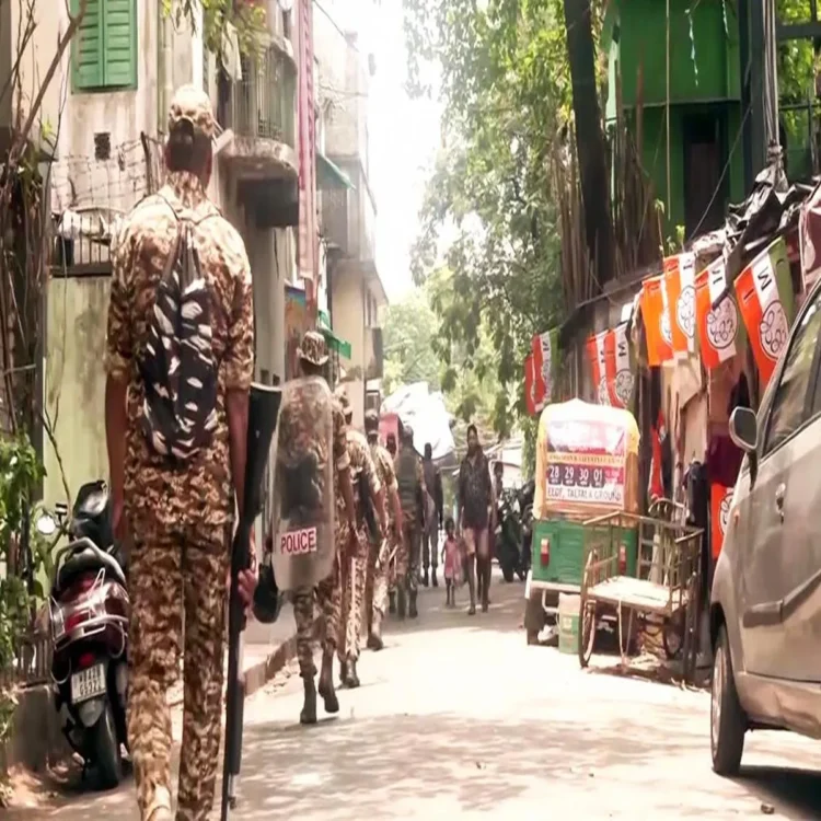 Cisf jawan injured bengal poll violence