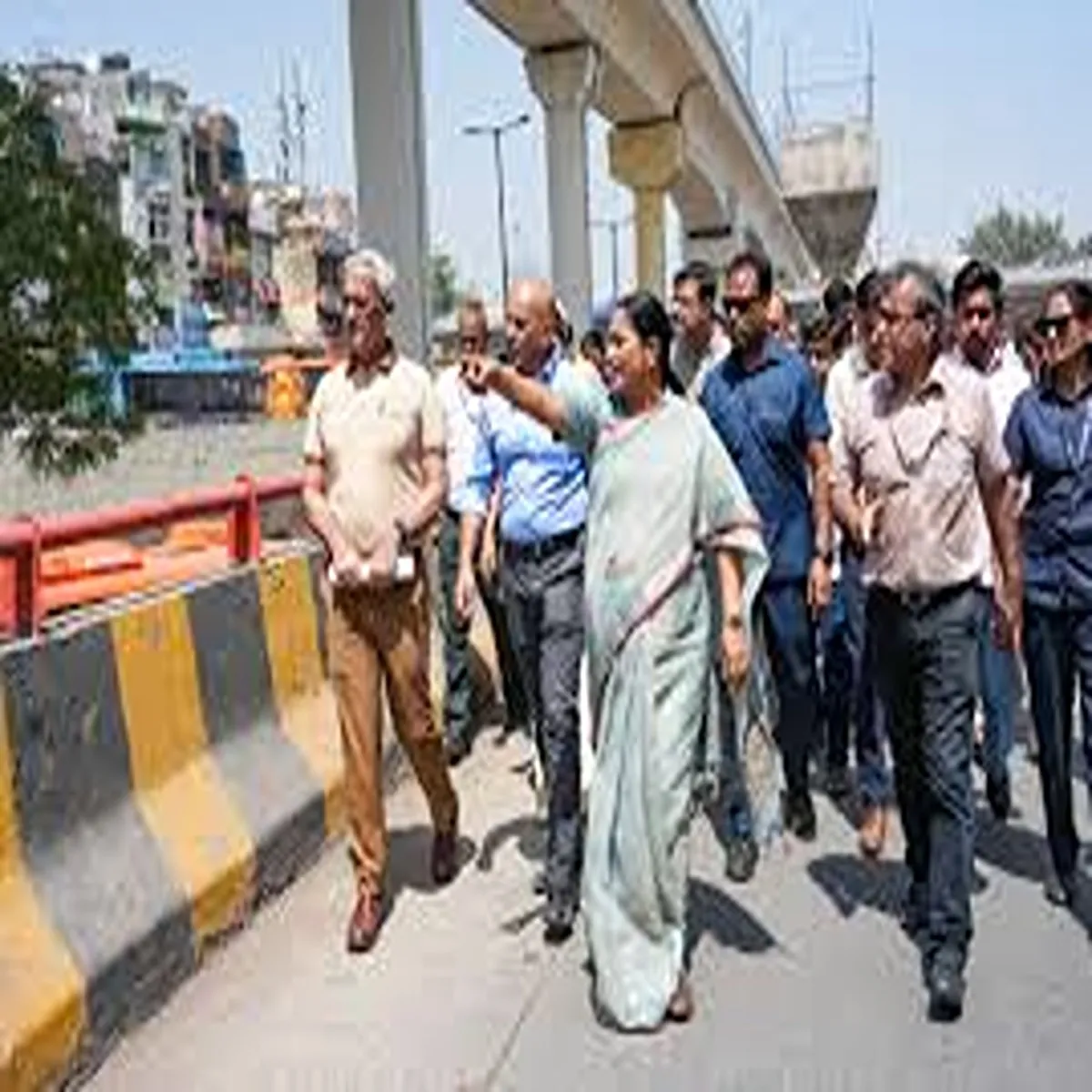 Urbandevelopment delhi civic chief reviews projects