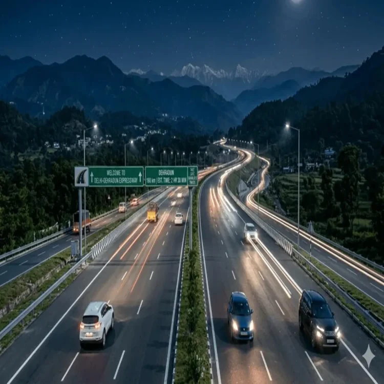 Delhi dehradun expressway travel time