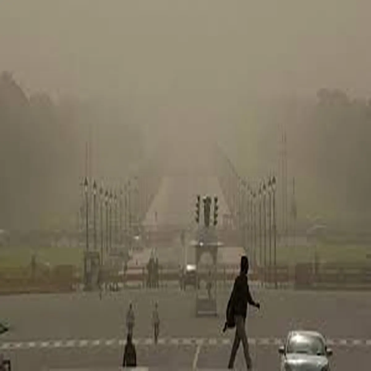 Weather dust storm covers delhi ncr