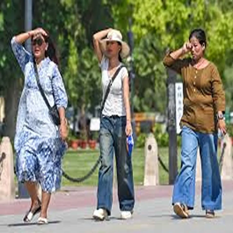 Delhi heatwave yellow alert issued