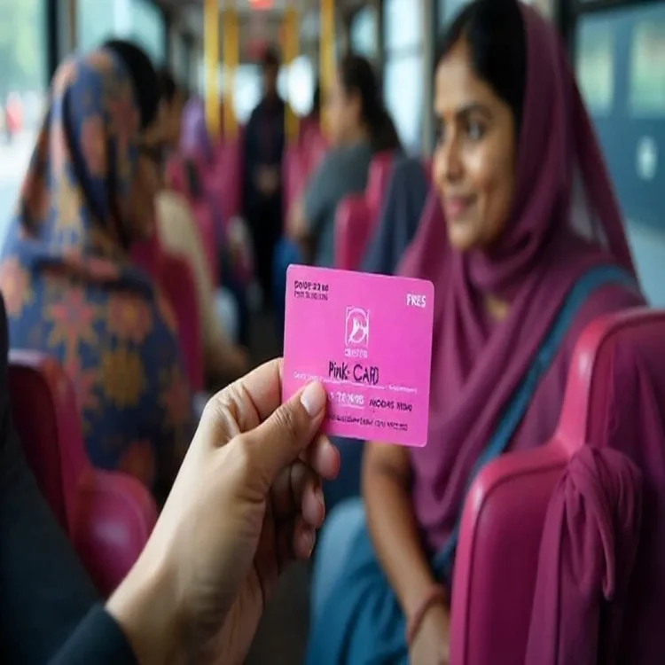 Delhi pink saheli card adoption