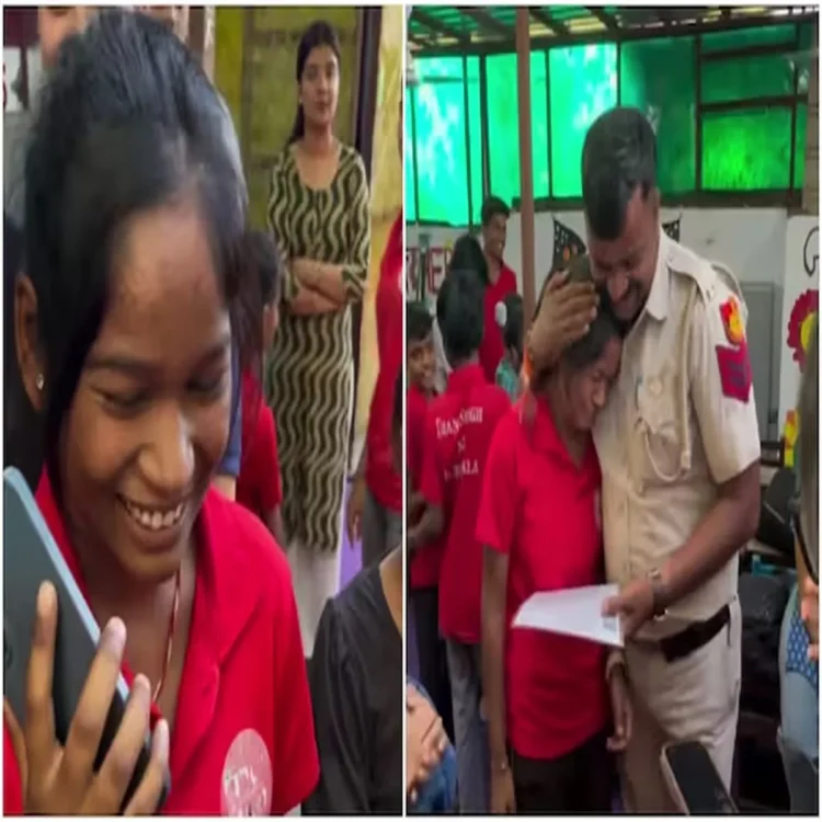 Delhi student emotional board success